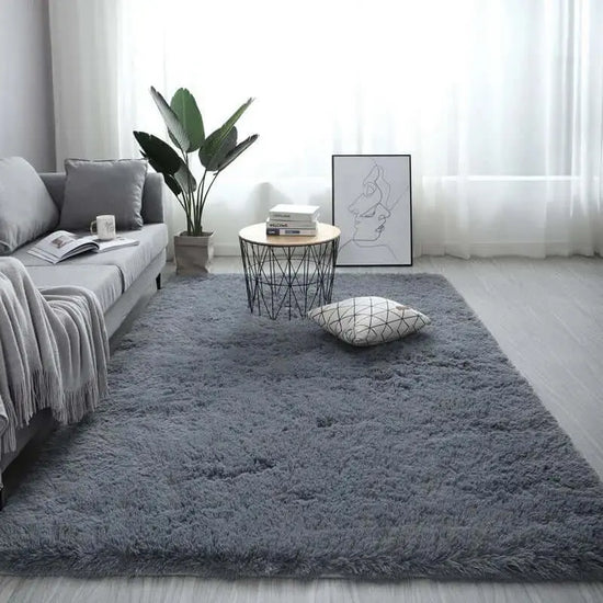 LUXEHAEVEN Fluffy Carpet Rugs For Bedroom living Room Rectangle Large Size Plush Anti-slip Soft Carpet LuxeHaeven