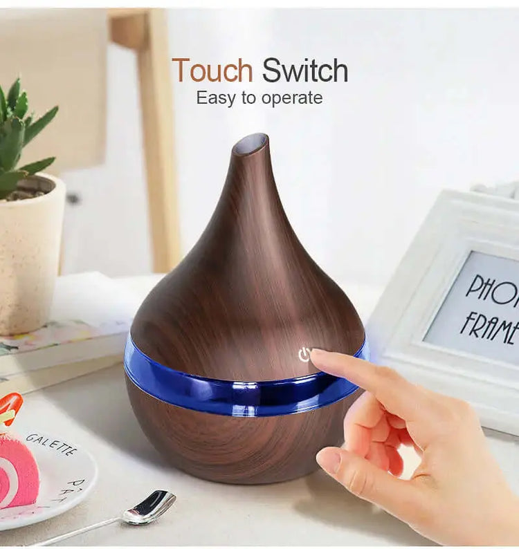 LUXEHAEVEN LED Essential Oil Diffuser LuxeHaeven