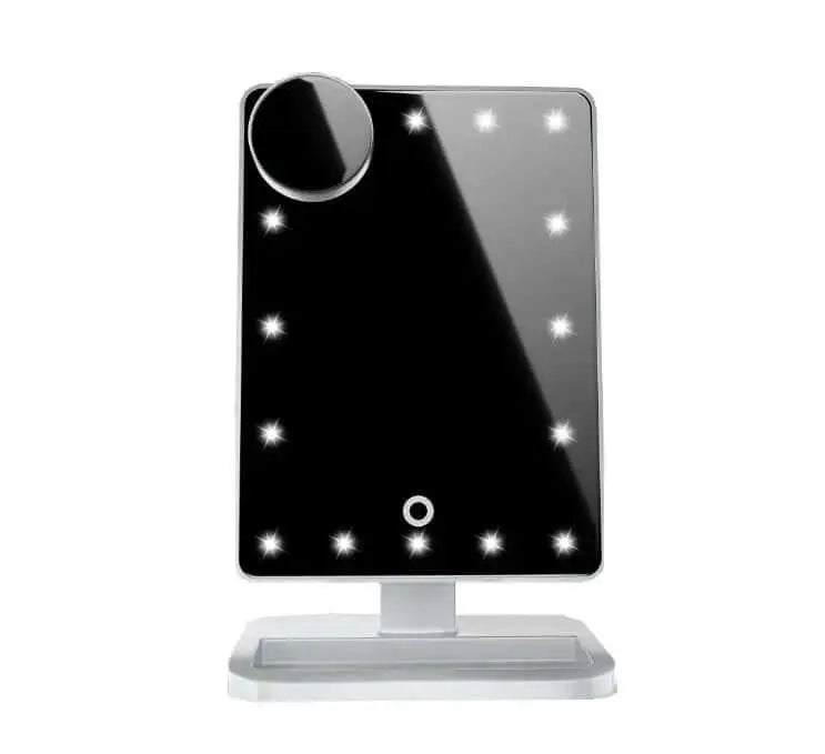 LUXEHAEVEN 3-in-1 Touch Screen Makeup Mirror with Bluetooth