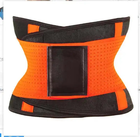LUXEHAEVEN Waist Trimmer Belt Body Shaper Abdominal Trainer Weight Loss Fat Burning Straps LuxeHaeven
