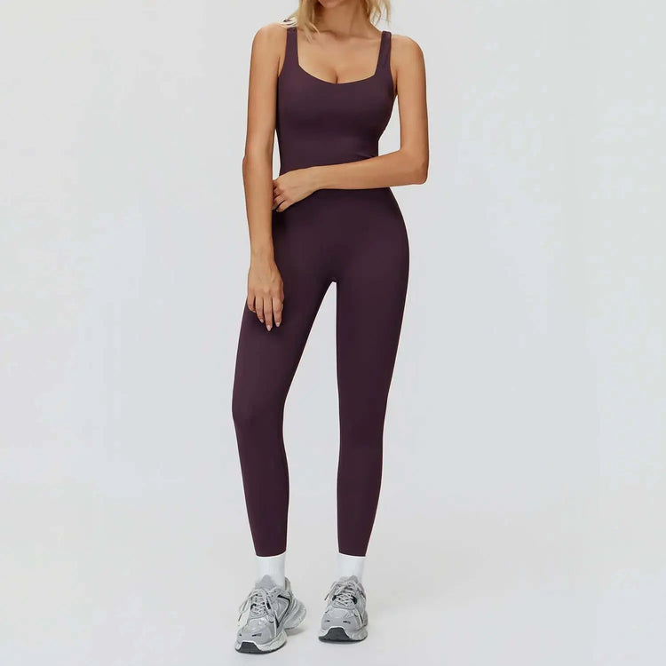 LUXEHAEVEN One-piece Yoga Wear Tight-fitting Workout Clothes LuxeHaeven
