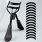 LUXEHAEVEN Eyelash Curler & 15 Pads - Perfect Curling Tool