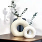 LUXEHAEVEN Biscuit Vase Frosted Particle Flower Arranging Device LuxeHaeven
