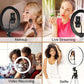 LUXEHAEVEN Compatible with Apple, Video Light, Dimmable Light, Selfie Led Ring Light, Usb Ring Light, With Tripod Frame Light LuxeHaeven