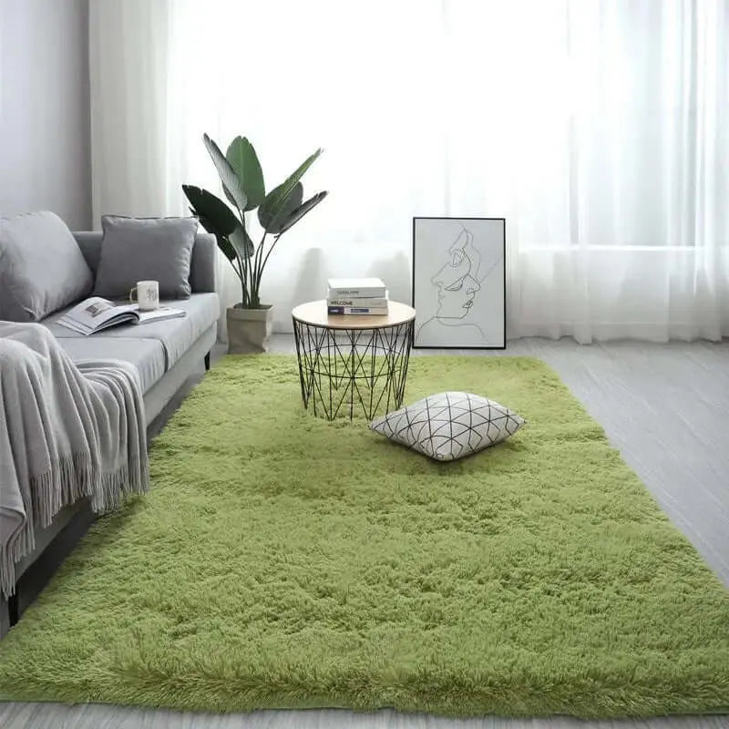 LUXEHAEVEN Fluffy Carpet Rugs For Bedroom living Room Rectangle Large Size Plush Anti-slip Soft Carpet LuxeHaeven