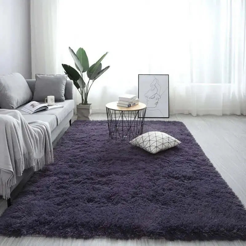 LUXEHAEVEN Fluffy Carpet Rugs For Bedroom living Room Rectangle Large Size Plush Anti-slip Soft Carpet LuxeHaeven
