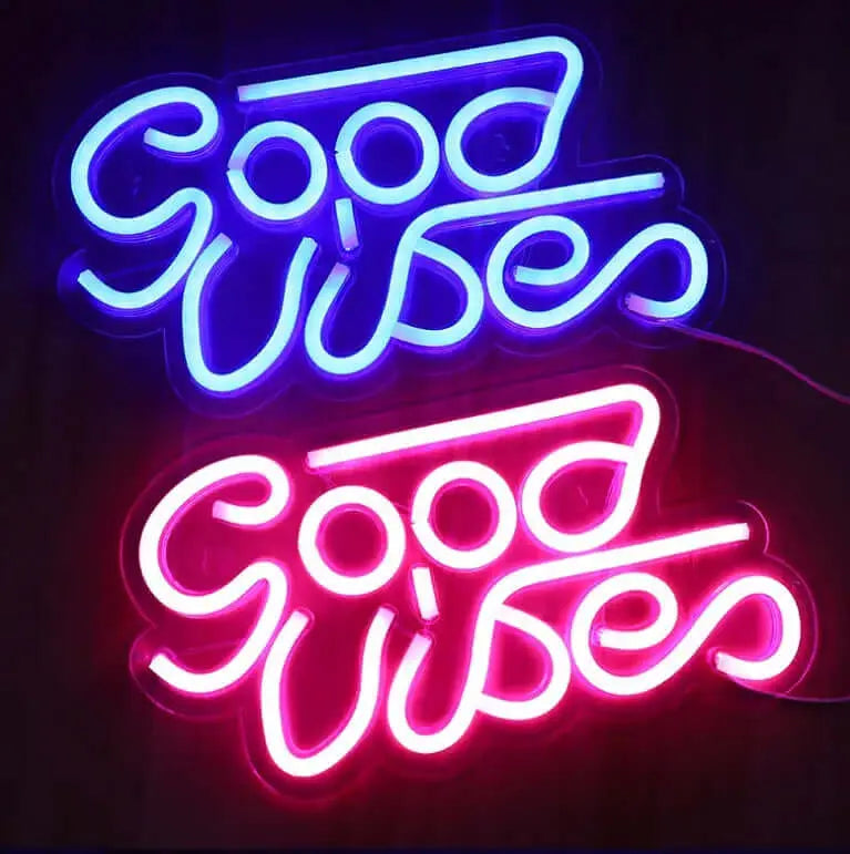 LUXEHAEVEN Led Transparent Backboard Neon Light Special-Shaped Wall Hanging Decorative Lights LuxeHaeven