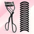 LUXEHAEVEN Eyelash Curler & 15 Pads - Perfect Curling Tool