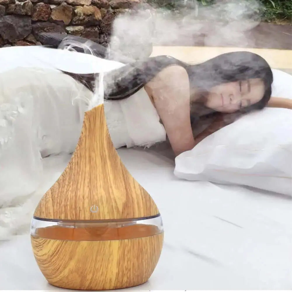 LUXEHAEVEN LED Essential Oil Diffuser LuxeHaeven
