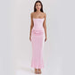 LUXEHAEVEN Slim Tube Top Long Dress Sexy Fashion Bandeau Backless Party Evening Dresses For Women Clothing LuxeHaeven