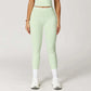 LUXEHAEVEN Nude-Feel Yoga Pants High-Waist Contrasting Color Quick-Dry Trousers LuxeHaeven