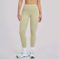 LUXEHAEVEN Nude-Feel Yoga Pants High-Waist Contrasting Color Quick-Dry Trousers LuxeHaeven