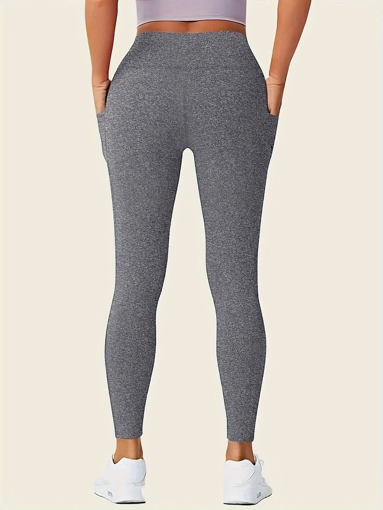 LUXEHAEVEN Slim-Fit High-Waisted Leggings - All Seasons