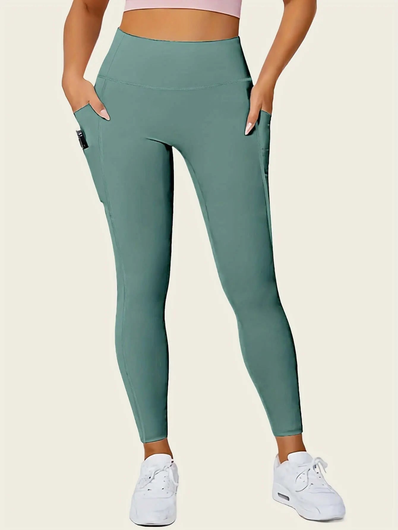 LUXEHAEVEN Slim-Fit High-Waisted Leggings - All Seasons