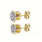LUXEHAEVEN Sparkling Titanium Steel Earrings