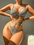 LUXEHAEVEN Lace Transparent Women’s Sexy Lingerie Set