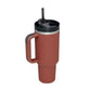 LUXEHAEVEN 40 Oz Tumbler With Handle Straw Insulated, Stainless Steel Spill Proof Vacuum Coffee Cup Tumbler With Lid Tapered Mug Gifts For Valentine Lover Suitable For Car Gym Office Travel LuxeHaeven