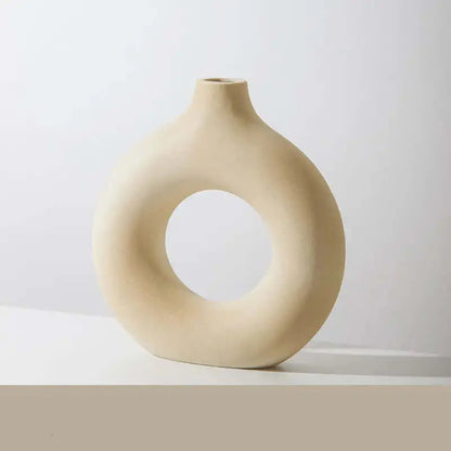 LUXEHAEVEN Biscuit Vase Frosted Particle Flower Arranging Device LuxeHaeven