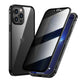 LUXEHAEVEN Privacy-proof Magneto Phone Case Double Sided Metal Frame LuxeHaeven