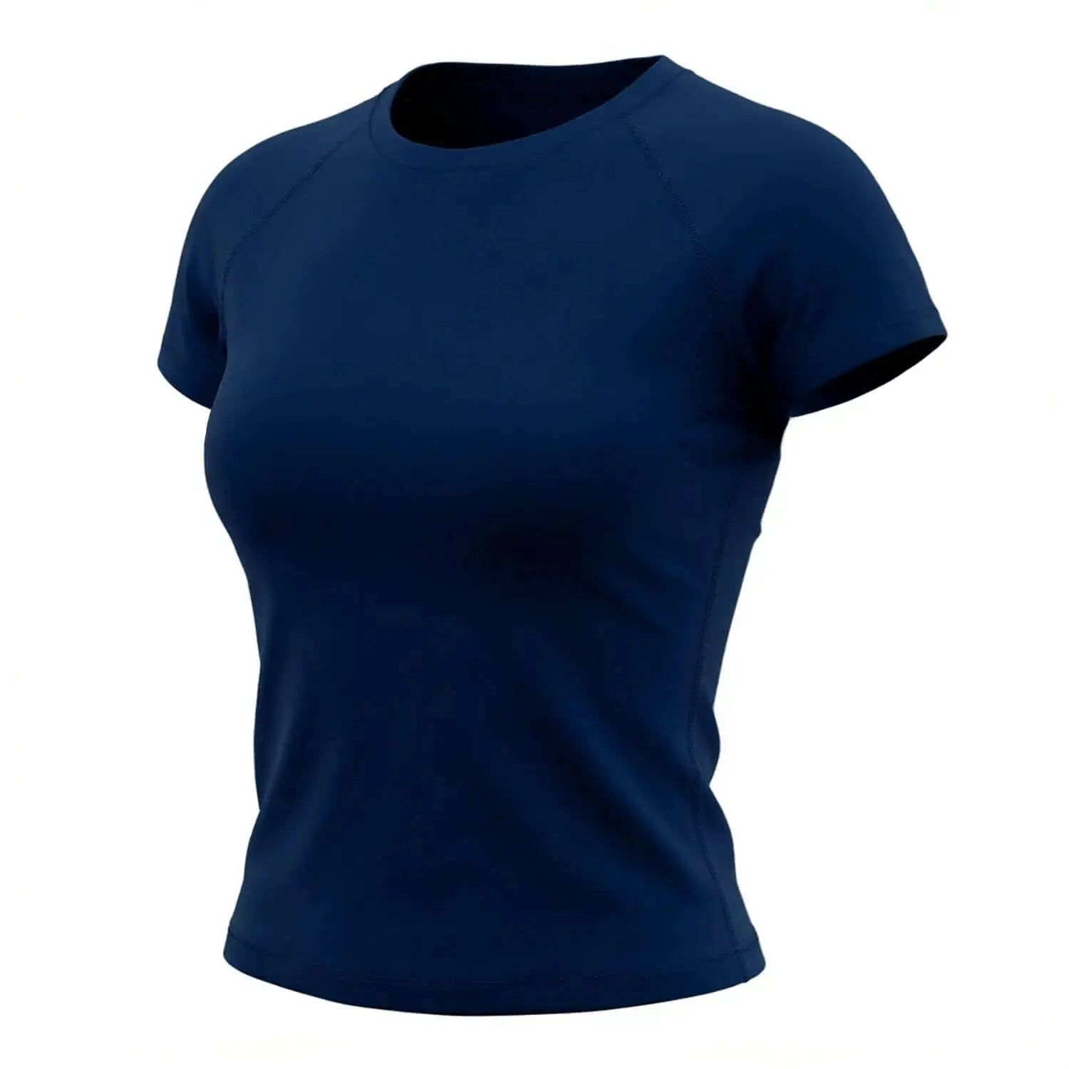 LUXEHAEVEN Figure-flattering Seamless Knit Short-sleeve Top For Fitness And Yoga LuxeHaeven