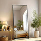 LUXEHAEVEN Full Length Arched/Rect Mirror with Stand