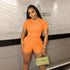 LUXEHAEVEN Two-Piece Set Short-Sleeve Top And Shorts LuxeHaeven