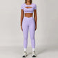 LUXEHAEVEN Color-block Yoga Set With A Beautiful Back LuxeHaeven