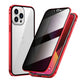 LUXEHAEVEN Privacy-proof Magneto Phone Case Double Sided Metal Frame LuxeHaeven
