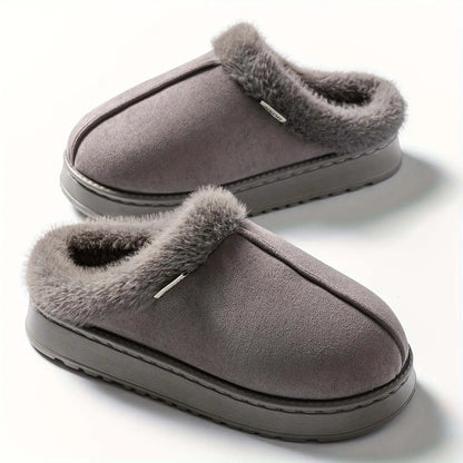 LUXEHAEVEN Cozy Plush Winter Slippers - Non-Slip & Stylish