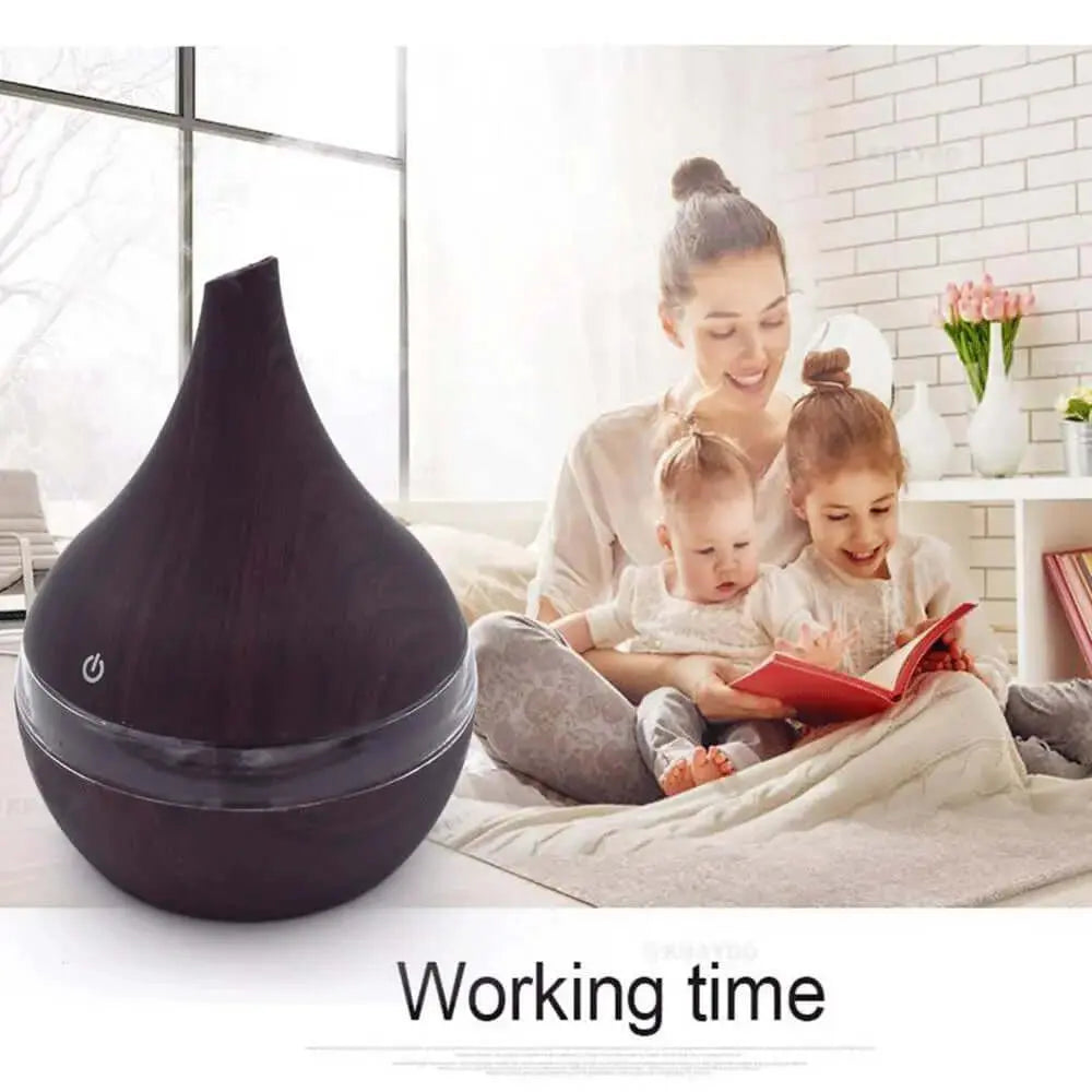 LUXEHAEVEN LED Essential Oil Diffuser LuxeHaeven