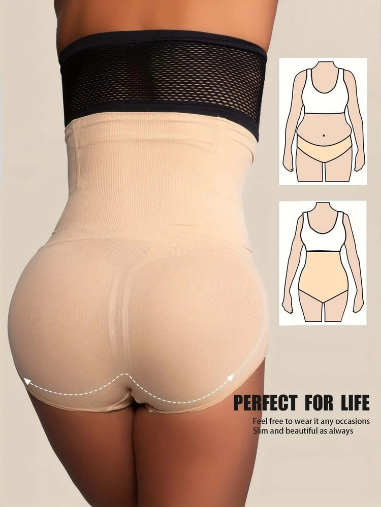 LUXEHAEVEN High Waist Shaping Panties for Ultimate Control