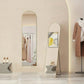 LUXEHAEVEN Full Length Arched/Rect Mirror with Stand