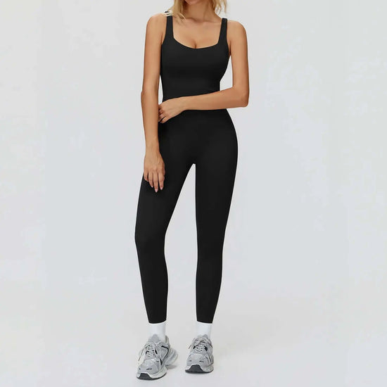 LUXEHAEVEN One-piece Yoga Wear Tight-fitting Workout Clothes LuxeHaeven