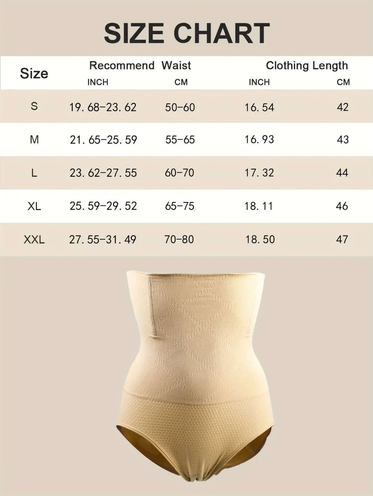 LUXEHAEVEN High Waist Shaping Panties for Ultimate Control