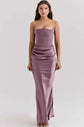LUXEHAEVEN Slim Tube Top Long Dress Sexy Fashion Bandeau Backless Party Evening Dresses For Women Clothing LuxeHaeven