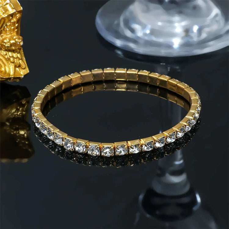 LUXEHAEVEN: Luxurious Tennis Bracelet - Hand Jewelry
