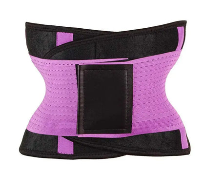 LUXEHAEVEN Waist Trimmer Belt Body Shaper Abdominal Trainer Weight Loss Fat Burning Straps LuxeHaeven