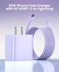 LUXEHAEVEN iPhone Charger Fast Charging, USB C Charger Block, 6FT/10FT Lightning Cable