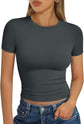 LUXEHAEVEN Womens Short Sleeve T Shirt