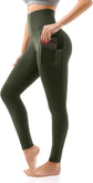 LUXEHAEVEN Women High Waisted Leggings with Pockets