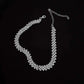 LUXEHAEVEN Full Rhinestone Necklace Necklace Clavicle Chain Necklace LuxeHaeven