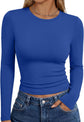 LUXEHAEVEN Womens Long Sleeve T Shirts