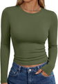 LUXEHAEVEN Womens Long Sleeve T Shirts