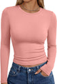LUXEHAEVEN Womens Long Sleeve T Shirts
