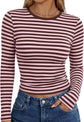 LUXEHAEVEN Womens Long Sleeve T Shirts