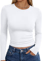 LUXEHAEVEN Womens Long Sleeve T Shirts