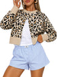 LUXEHAEVEN Queen Cropped Cardigan Sweaters for Women