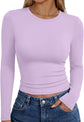 LUXEHAEVEN Womens Long Sleeve T Shirts
