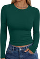 LUXEHAEVEN Womens Long Sleeve T Shirts