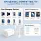 LUXEHAEVEN iPhone Charger Fast Charging, USB C Charger Block, 6FT/10FT Lightning Cable